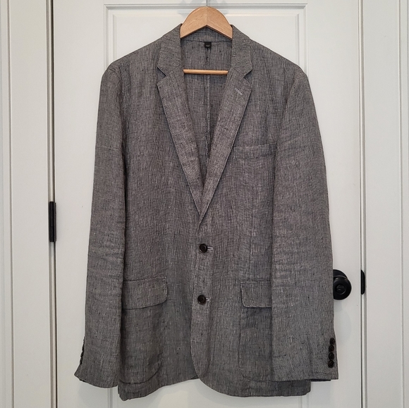 SOLD J Crew Irish Linen Blazer - Picture 1 of 5